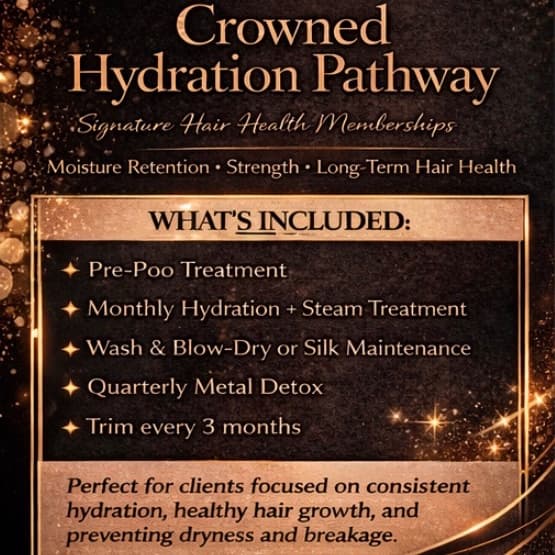 Crowned Hydration Pathway at Crown Theory Studios in Holiday, FL