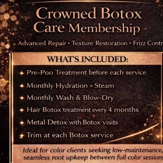 Crowned Botox Care Membership at Crown Theory Studios in Holiday, FL